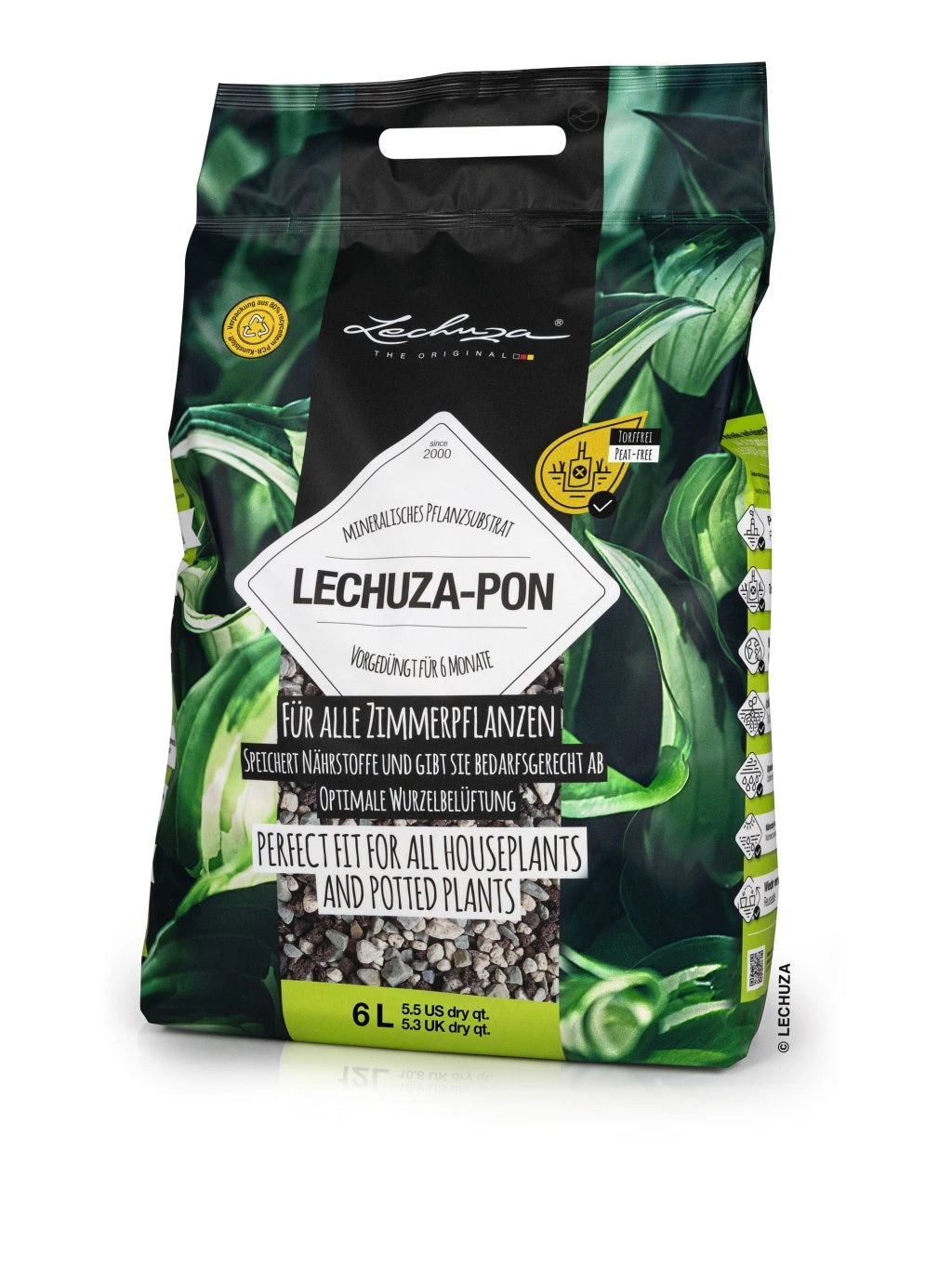 Lechuza Pon – minerálny substrát pre izbové rastliny