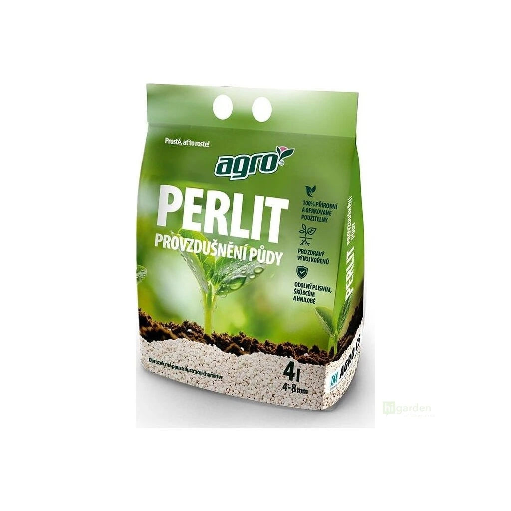 Agro Perlit – minerálna prísada na prevzdušnenie substrátu