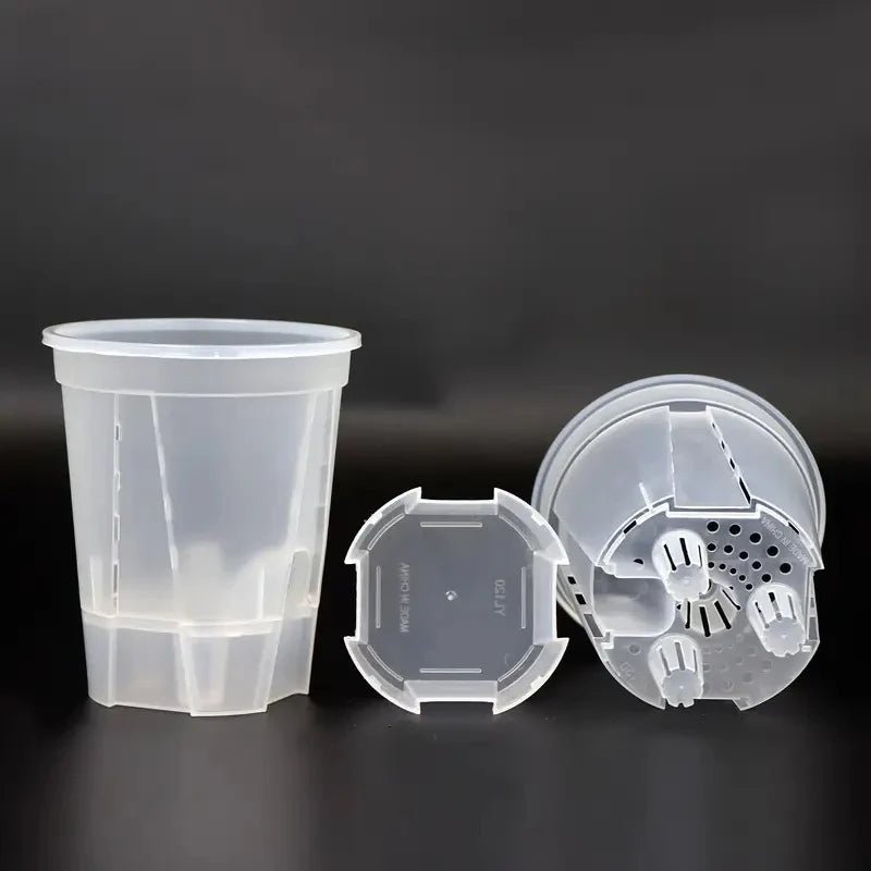 Samozavlažovacie kvetináče Plantscraper (priehľadné) - Florigera